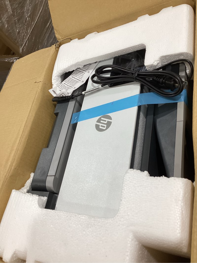 Condition photo showing As Is for hp officejet pro 9125e wireless all-in-one color inkjet printer, print, scan, copy, fax, adf, duplex printing best-for-office, 3 month instant ink trial included, ai-enabled (403x0a)