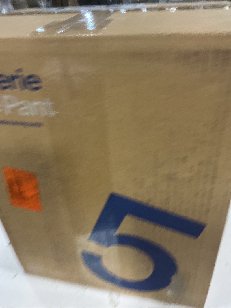 Condition photo showing New/Like New for Coterie The Pant, Size 5, Refastenable Training Pants for Sensitive Skin, Hypoallergenic, Super Absorbent Overnight Leak Protection, 3T/4T (27-38 lbs) 112 Count Size 5, 27-38 Pound (112 Count)