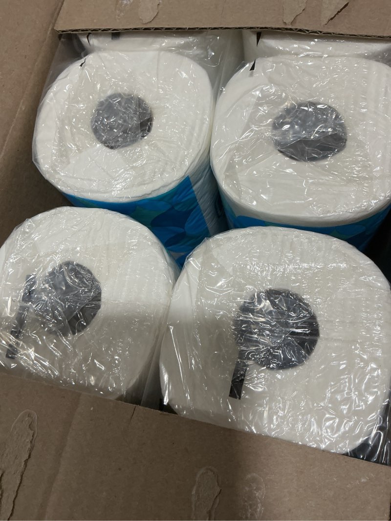 Condition photo showing Good Condition for Amazon Brand - Presto! 2-Ply Ultra-Soft Toilet Paper, 24 Family Mega Rolls = 120 regular rolls, 6 Count (Pack of 4), Unscented 313 Sheet (Pack of 24)