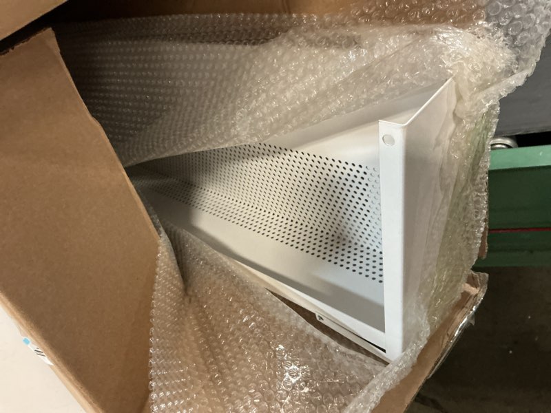 Condition photo showing Good Condition for 3ft baseboard heater cover for baseboard heating with left and right endcaps, baseboard radiator covers for replacing old and rusty looking electric and baseboard covers for heaters 3 ft