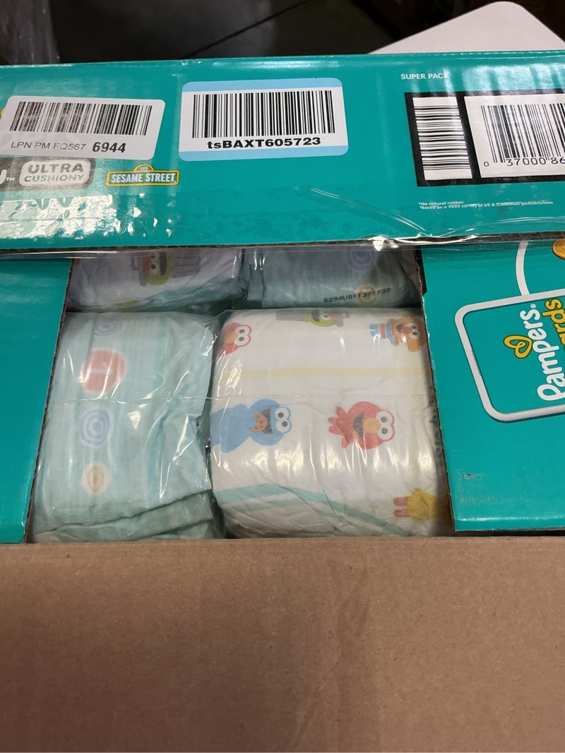 Condition photo showing New/Like New for Pampers Diapers - Baby Dry - Size 1, 120 Count, Absorbent Disposable Infant Diaper (Packaging May Vary) Size 1 120