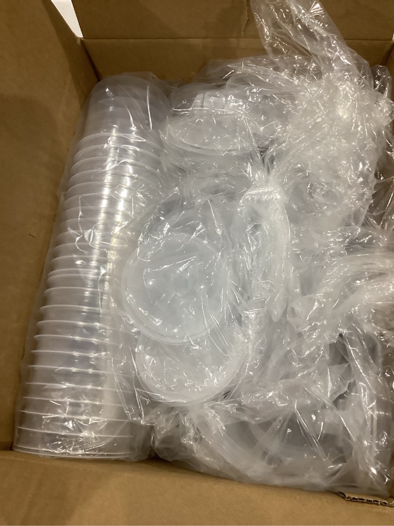 Condition photo showing Good Condition for disposable paint gun sprayer mixing pps cup liners and lid system for hvlp spray gun 50 cups liners 50 lids with strainer 1 hard cup with retainer ring 20 plugs, 200ml(8 oz) 200ml (6.7 ounce)