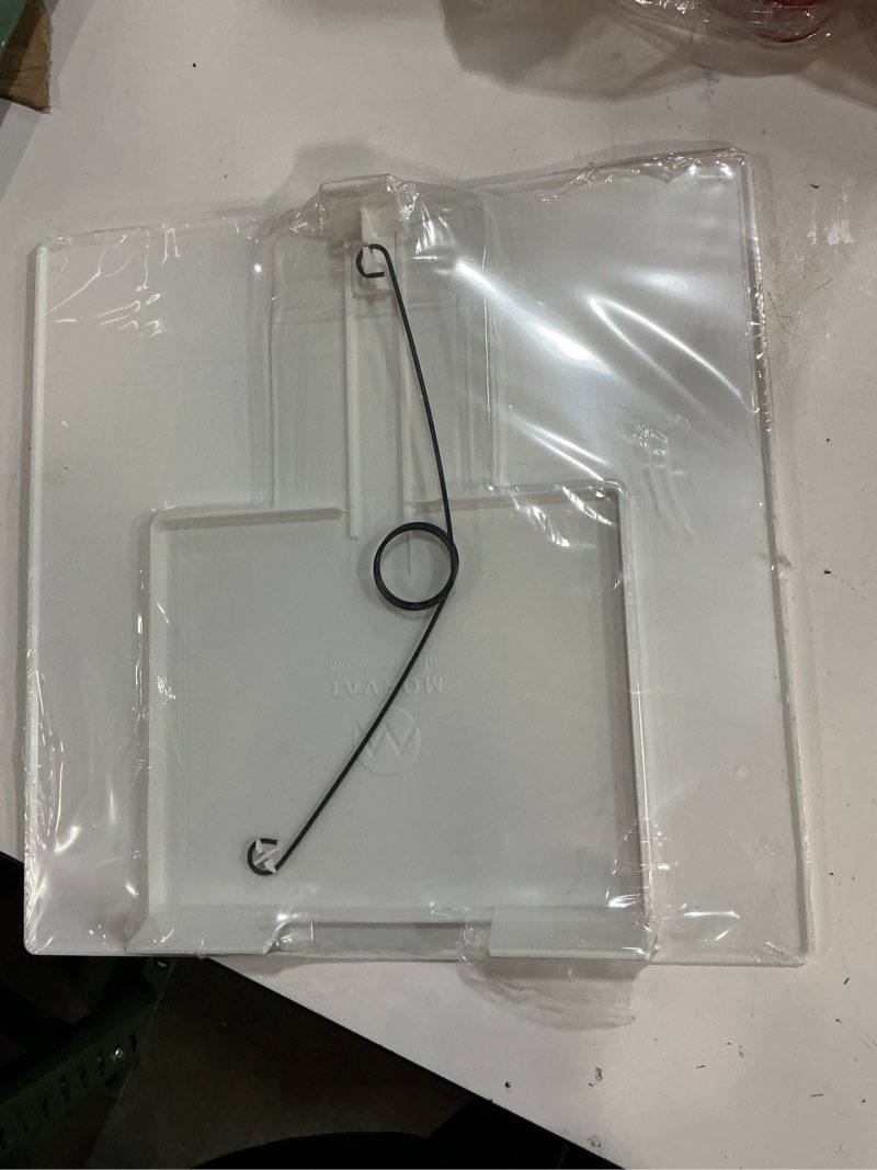 Condition photo showing New/Like New for morvat adjustable spring access panel 12"x12" inches, for drywall, ceiling, electrical, plumbing heavy-duty & easy install, wall hole cover plate, white | fits 7.5"x8.5" - 12"x12" inches | (1-pack) 12x12