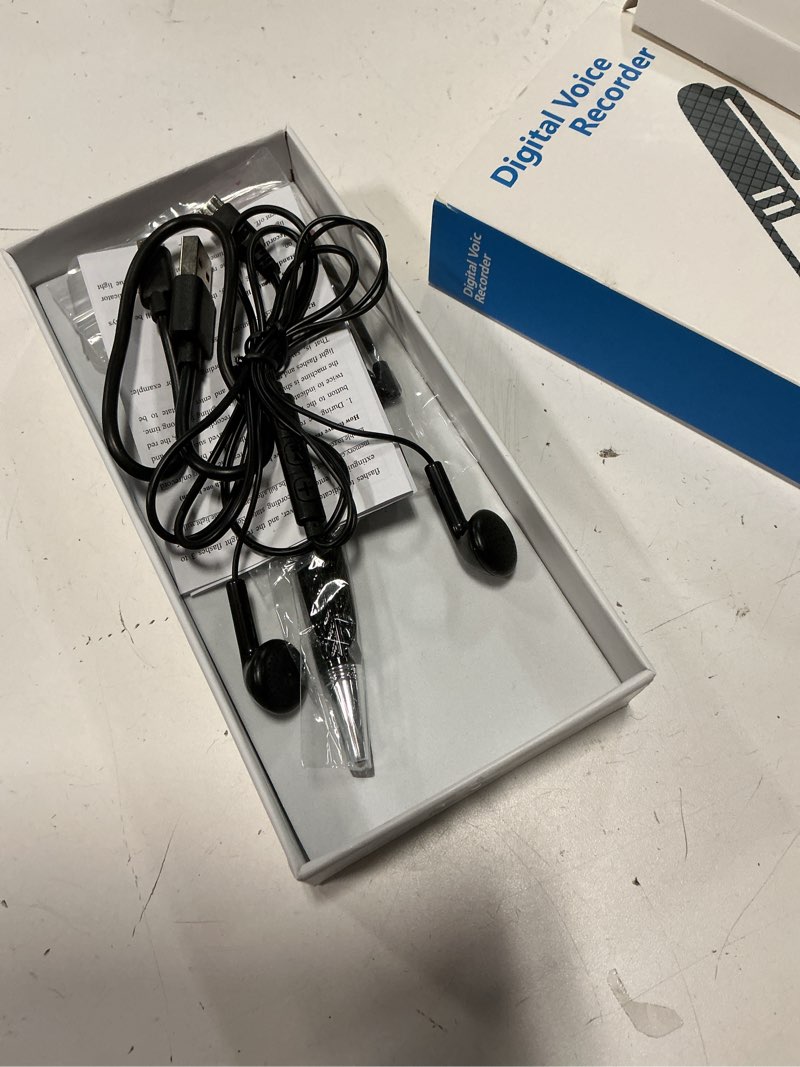 Condition photo showing Good Condition for 64gb voice recorder with noise cancellation - clear audio for meetings, lectures, interviews | portable digital recorder for students & professionals