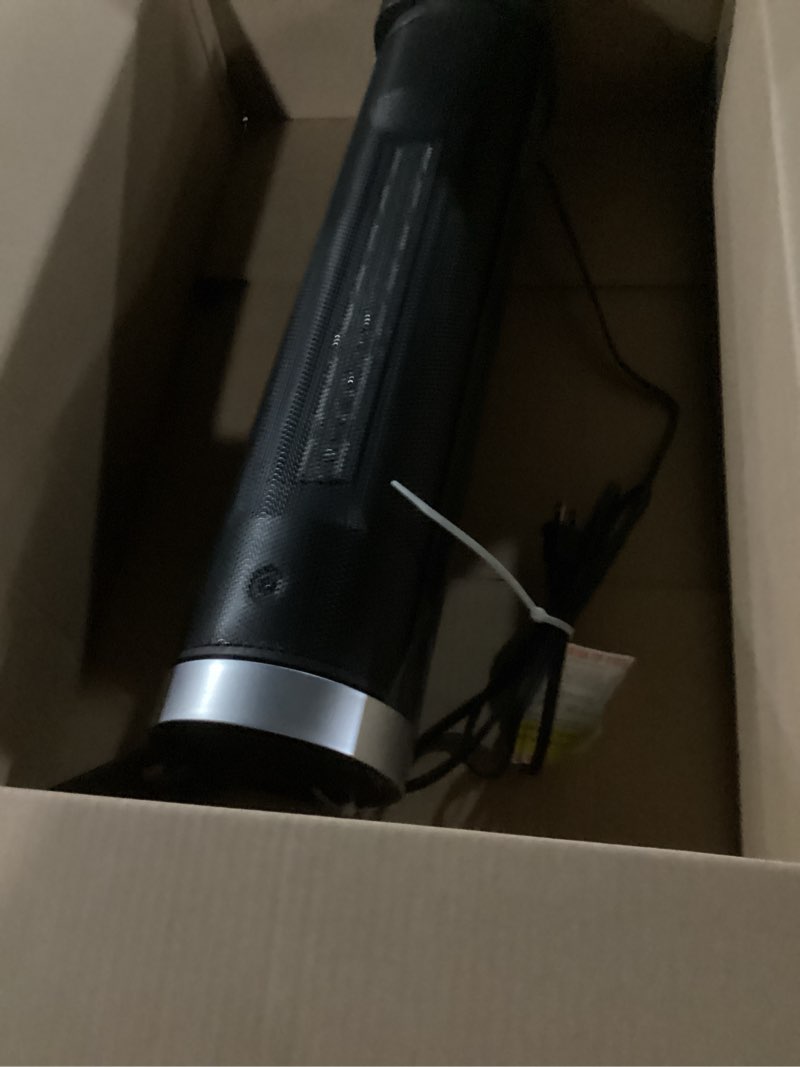 Condition photo showing Good Condition for Space Heater for Indoor Use with Remote - 70° Oscillating Tower Electric Heater, 24 Inchs, 12H Timer, 1500W Quiet PTC Ceramic Heating with Thermostat, Fast Safety Heat for Office, Home, Bedroom