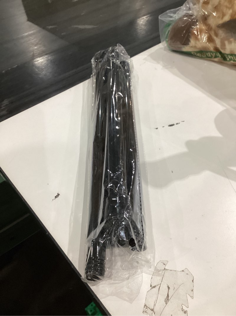 Condition photo showing New/Like New for Adjustable Tension Curtain Rod 30 to 64 inches, Spring Curtain Rod for Windows Tension Rod No Drill, Spring Tension Curtain Rod for Window, Bathroom, Doorway, Black Black 30 to 64 inch-1pc