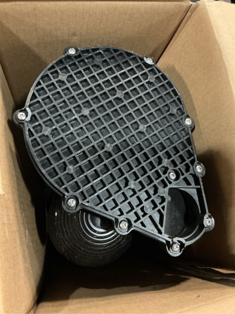 Condition photo showing As Is for utilitech 1/3-hp 58-gpm thermoplastic pedestal sump pump