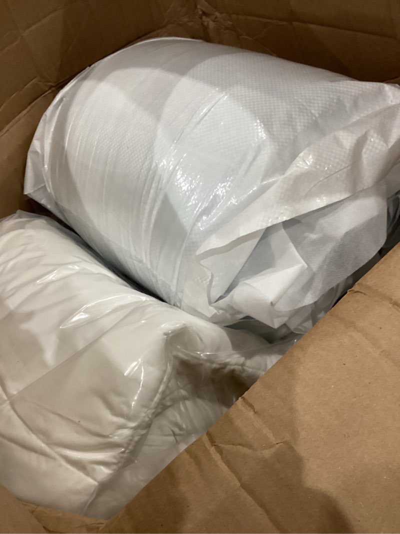 Condition photo showing Good Condition for sleep innovations dual layer 4 inch memory foam mattress topper, california king size, ultra soft support, 3 inch cooling gel memory foam plus 1 inch fluffy pillow top cover california king plush support topper