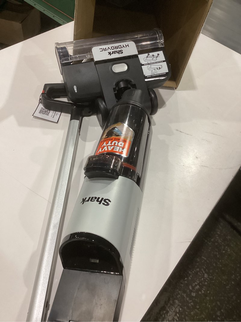 Condition photo showing Good Condition for Shark | Wet Dry Vacuum Cleaner | Vacuum and Mop Combo | HydroVac MessMaster | 3-in-1 Self-Cleaning + Powerful Suction | 2 Brushrolls & 2 Solutions Included | Hardwood Floor & Area Rug Cleaner | AW261 Cordless w/ Premium, NOT TESTED, AS IS, MISSING PARTS