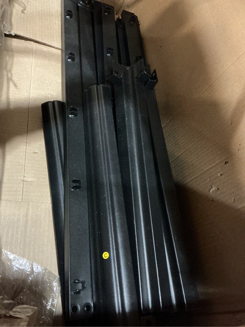 Condition photo showing As Is for 20 Inch Twin Bed Frames Rounded Corner Legs Heavy Duty Platform Twin Metal Bed Frame for Kids, Easy Assembly, Noise Free, No Box Spring Needed, Black.