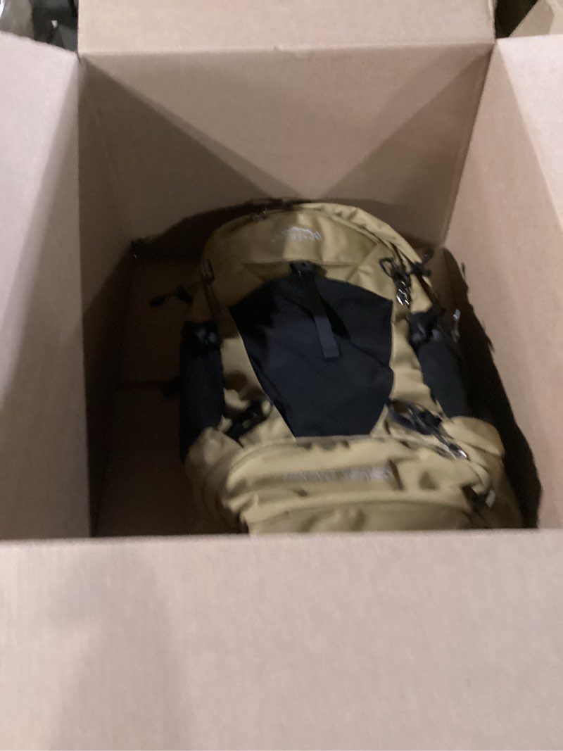 Condition photo showing Good Condition for ix inoxto hiking backpack, 26l/40l waterproof hiking daypack with 3l water bladder and rain cover, lightweight travel camping backpack for men women (khaki) khaki 26l
