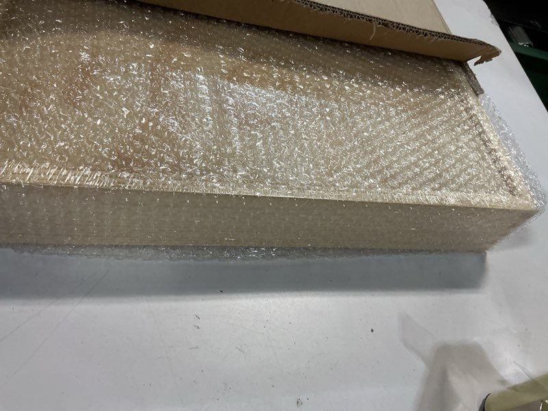 Condition photo showing New/Like New for 20”W x 21”D x 3”H Soft Close Slide Out Wood Drawer Organizer for Kitchen, (Cabinet Width>20.5 inches for Bottom Assembly, Width= 20 inches for Side Assembly)