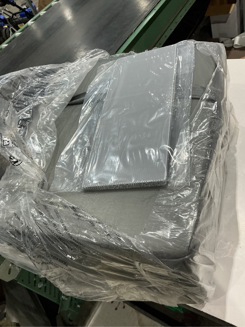 Condition photo showing Good Condition for eheyciga dog stairs for small dogs 13.5" h, 3-step dog steps for couch sofa and chair, pet steps for medium cats, non-slip balanced pet ramp indoor, grey grey 3 standard 15" x 18" x 13.5"