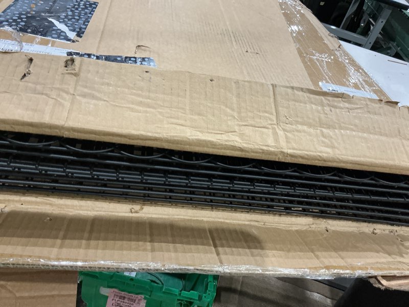 Condition photo showing Good Condition for 10 panels no dig tall decorative garden fence with double lock, 40 in(h) x 24 ft(l) animal barrier fencing outdoor for yard,rustproof metal garden edging and borders, temporary ground stakes 10 panels-40in(h)x24ft(l)