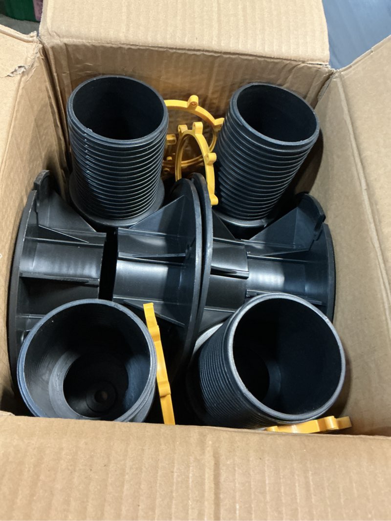 Condition photo showing Good Condition for 4 Pcs Adjustable Height Bed Support Legs 8.5-14.17 inch, Bed Frame Center Support Legs for Bed Frame Center Slat, Bed Support Legs Replacement 4 Round