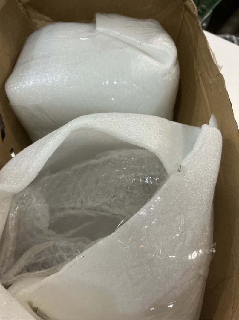 Condition photo showing New/Like New for didaey set of 4 glass cereal bowls microwave safe glass soup bowls with handle and spoon clear oatmeal glassware mixing ramen pot coffee mugs with lids milk breakfast mug for yogurt 20 oz/ 600 ml