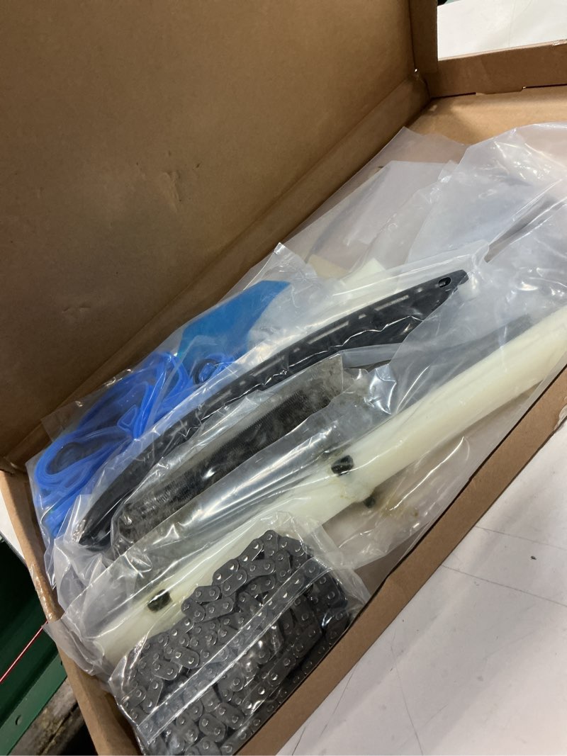 Condition photo showing Good Condition for 1set timing chain kit cylinder head gasket hscv001/hs54898 for chevrolet trax 2015-2021 1.4l long-lasting sealing timing cover head gasket chain tensioner gear seal bolts