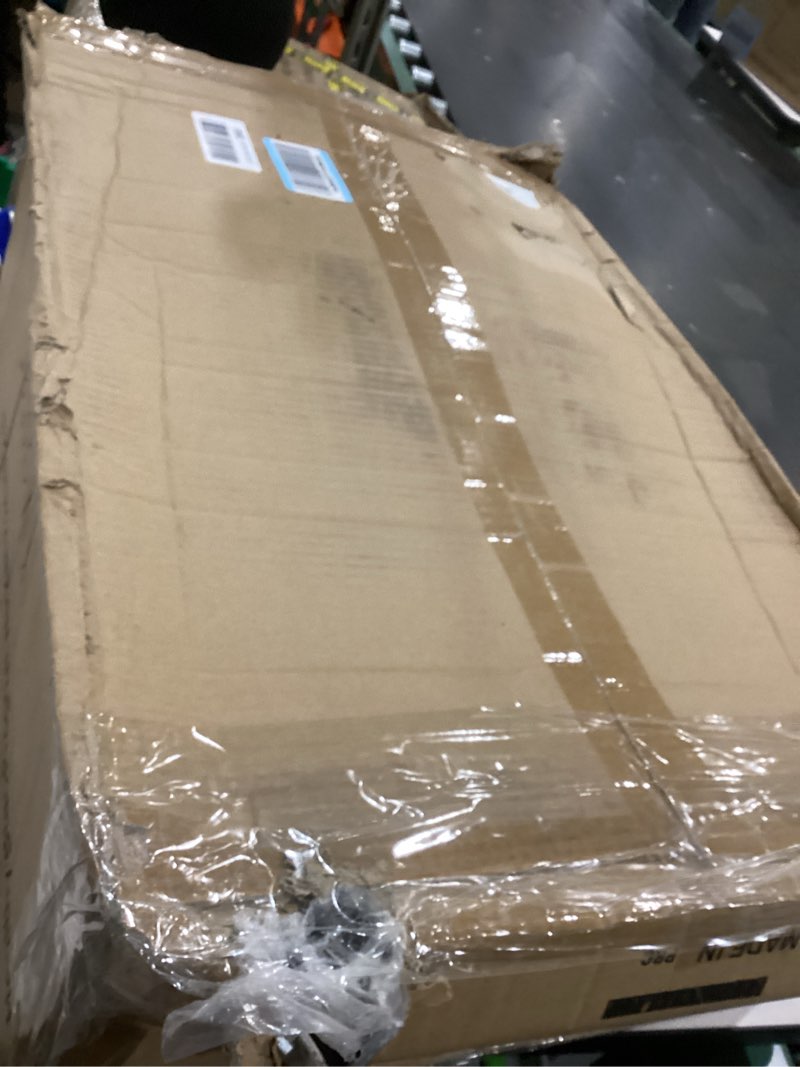 Condition photo showing As Is for Master Massage Ergonomic Wooden Foldable Kneeling Chair for Office –Wood Folding Posture Chair for Home-Posture Correction Stool-Improve Your Posture Cinnamon Color