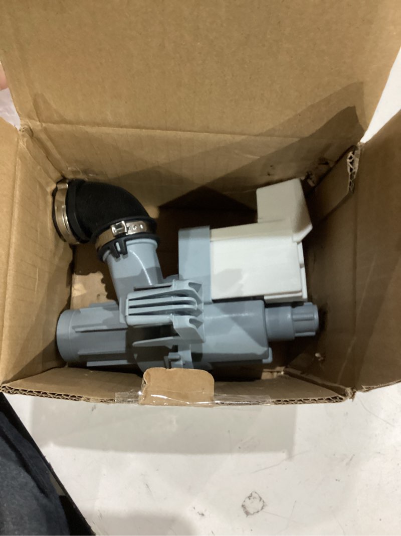 Condition photo showing Good Condition for w11612326, w10805386 dishwasher circulation pump compatible with whirlpool, kenmore, amana: wdf330pahb4 wdf330pahs3 wdf330pahs5 etc. replace dishwasher pump w10879262, w11521435, ap7193729 etc
