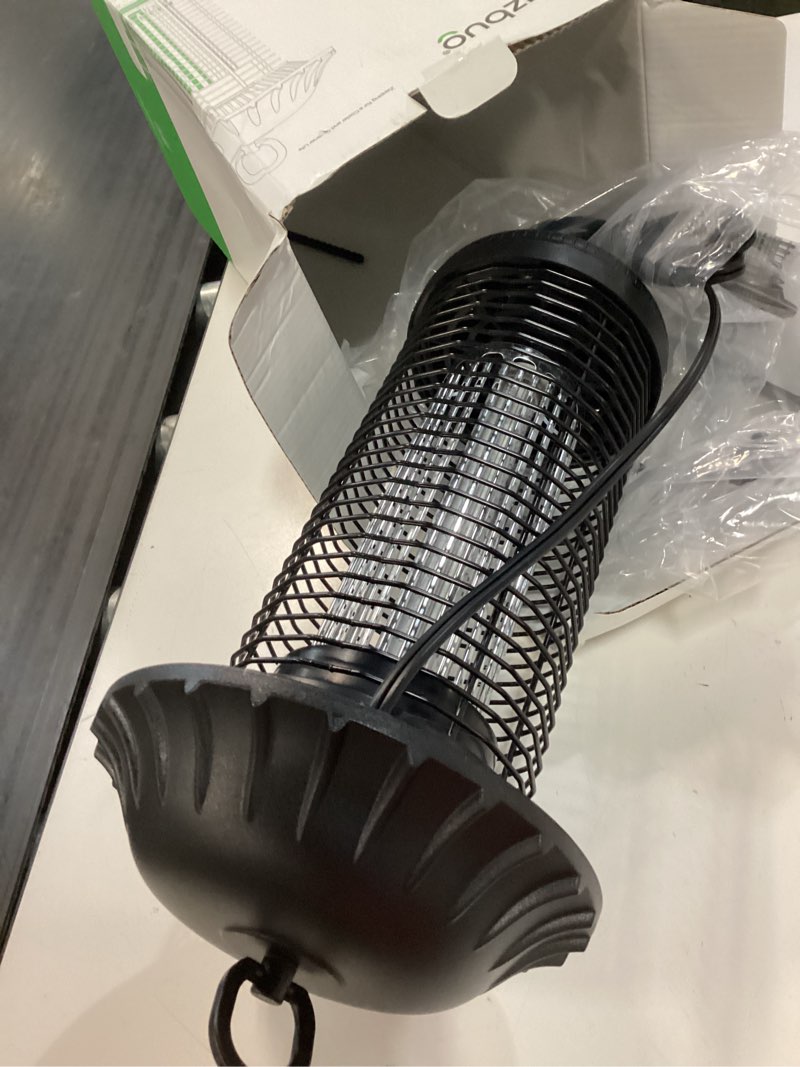 Condition photo showing Good Condition for buzbug led bug zapper indoor outdoor, up to 50000 hrs lifespan lamp, energy saving & dual band attraction, 5.6 ft power cord, high voltage mosquito fly zapper trap killer -mo008c