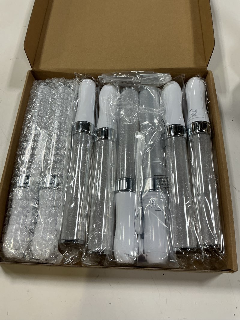 Condition photo showing Good Condition for lewtemi 8 pcs k-pop lightstick led glow sticks 15 color reusable j-pop concert stick, manual and aut
