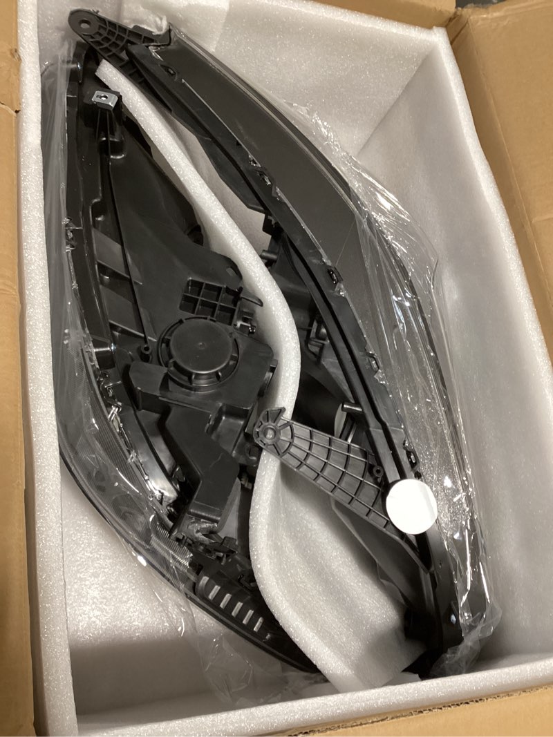 Condition photo showing As Is for headlight assembly replacement for accord 2013 2014 2015 headlight assembly without drl headlamps pair left and right side headlight replacement for 33100t2aa01 33150t2aa01 ho2502151 ho2503151