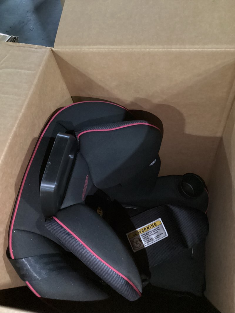 easy elite slim all-in-one convertible car seat framboise
