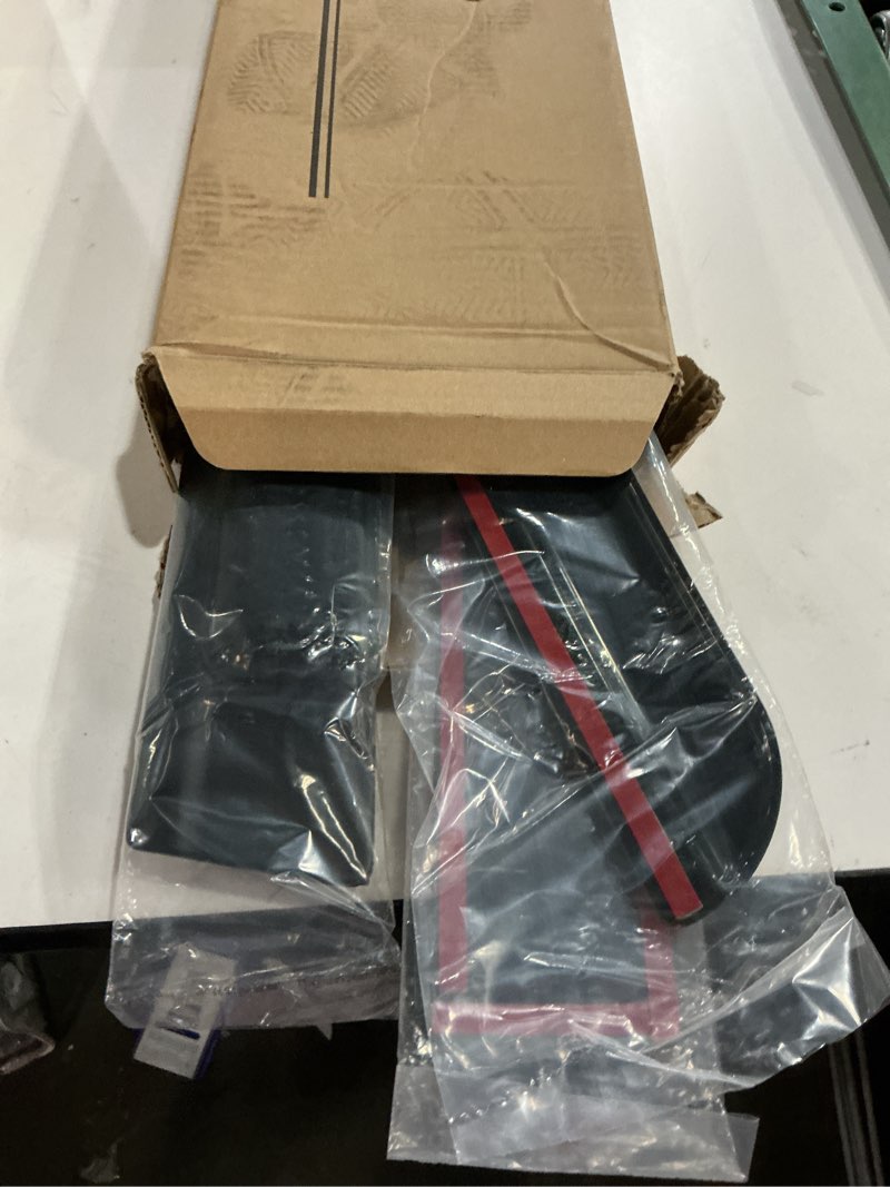 Condition photo showing New/Like New for 4 Pieces Tape-on Extra Durable Rain Guards Fit for 2024 2025 2026 Hyundai Santa Fe,Window Deflectors,Window Visors (Smoke Black)