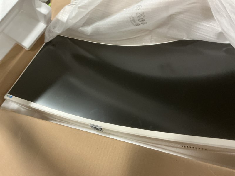 Condition photo showing New/Like New for Samsung 34” ViewFinity (S65TC) Series Ultra-WQHD 1000R Curved Computer Monitor, HDR10, 100Hz, AMD FreeSync, Thunderbolt 4, Height Adjustable Stand, Built-in Speakers, Eye Care, LS34C650TANXGO, 2024