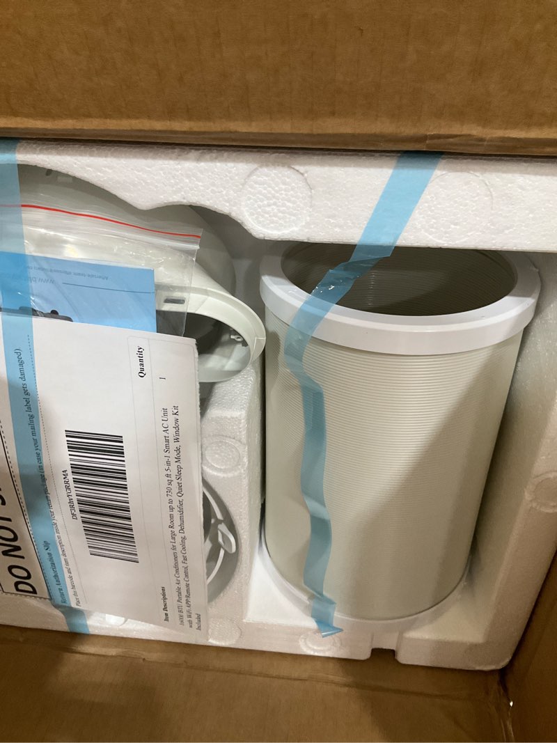 Condition photo showing Good Condition for 16000 btu portable air conditioners for large room up to 730 sq.ft 5-in-1 smart ac unit with wifi app/remote control, fast cooling, dehumidifier, quiet sleep mode, window kit included