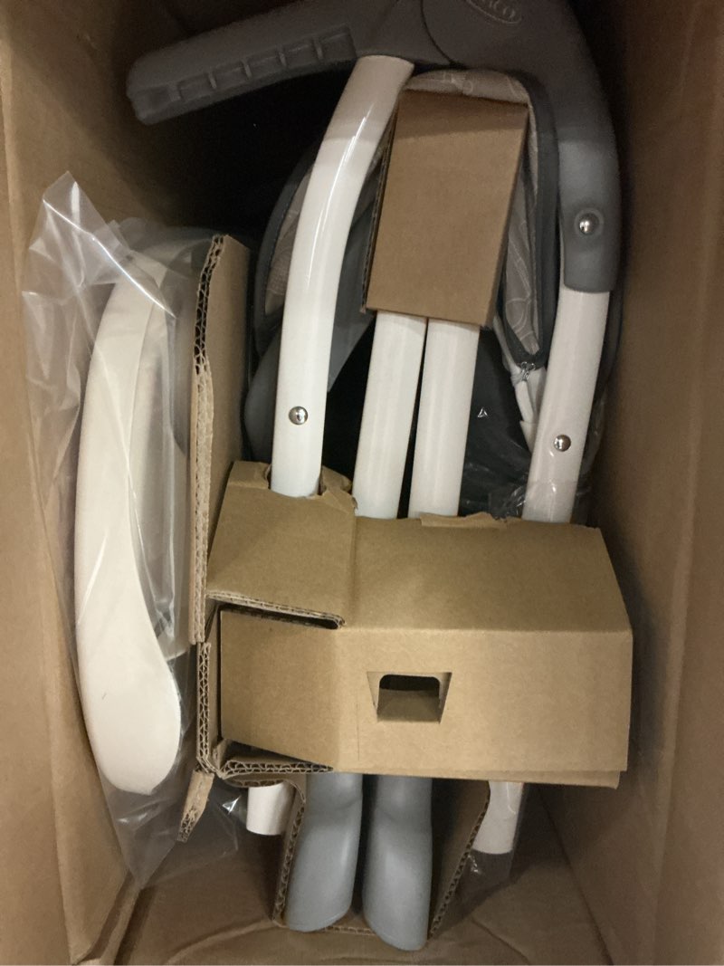 Condition photo showing Good Condition for Graco Slim Snacker High Chair, Ultra Slim, Fast-Folding, Multiple Recline Positions, Comfortable Feeding, Whisk