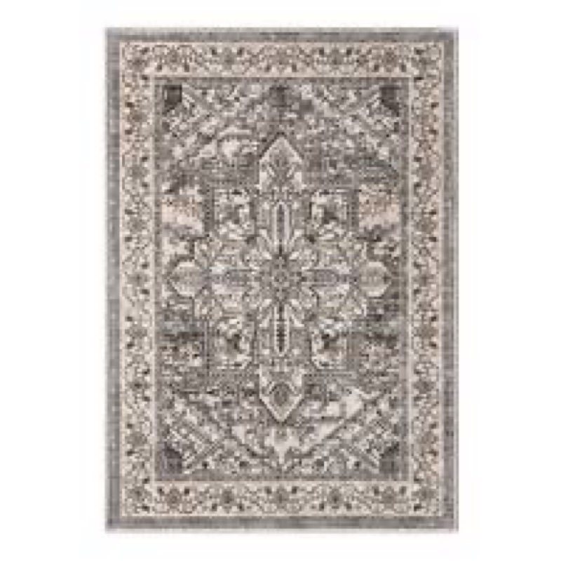 witshock 10ft round area rugs for living room: non-slip washable vintage soft large circle rug - sof