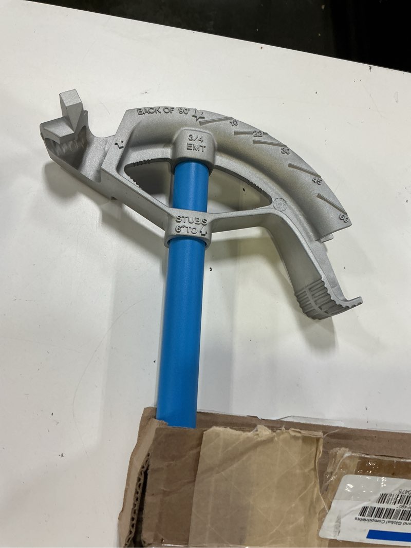Condition photo showing Good Condition for ideal electrical aluminum conduit bender (74-047), precise and durable pipe bender tool with corrosion-resistant handle for ¾ in. emt conduit 3/4 in. emt aluminum conduit bender