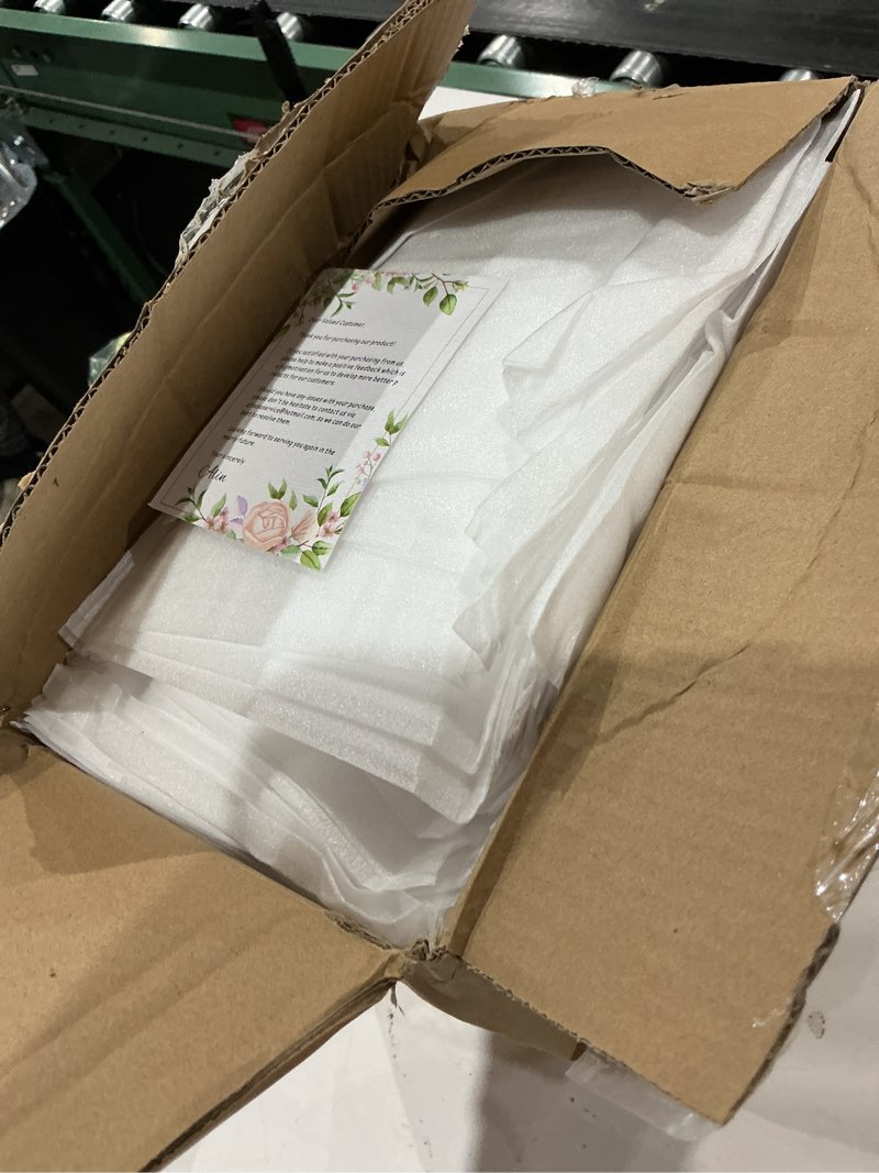 Condition photo showing Good Condition for 100 cushion foam pouches & sheets, moving foam wrap pouches, protect mug, cup, glasses, china, and dishes, packing supplies, packing cushioning supplies for moving