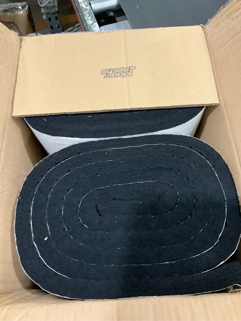 Condition photo showing New/Like New for 2 pcs metal roofing universal vented ridge closure strips 2 w x 10' l (20'l total) roof panel closure self adhesive felt tape waterproof windproof seal for metal panels insulation weather barrier 20'l total,2"w