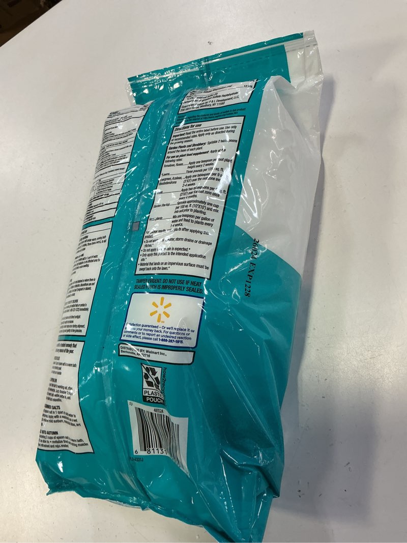 Condition photo showing Good Condition for equate epsom salt, magnesium sulfate, 128 oz (8lb), unscented