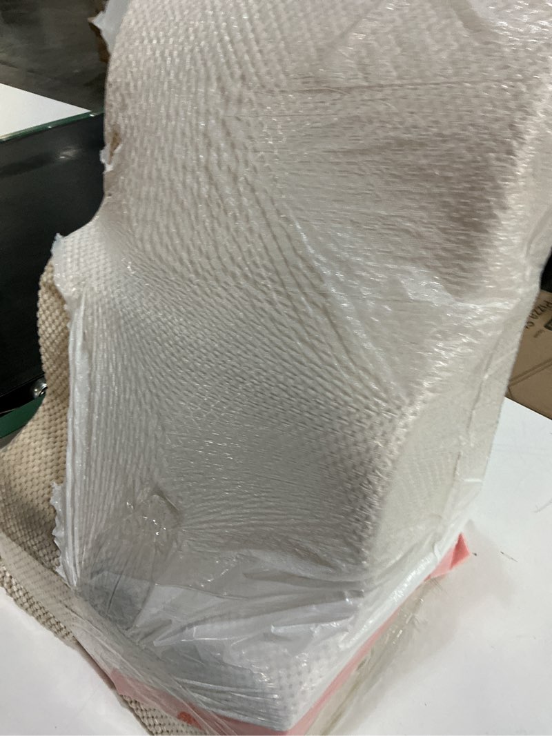 Condition photo showing As Is for Dog Stairs for Small Dogs,3 Step Dog Ramp for Couch and Bed,Pet Stairs with Non-Slip Bottom for Old Cats,Indoor Pet Steps,Comfort,Durable,15.4" H Beige 3 21.6"D x 15.4"W x 15.4"H