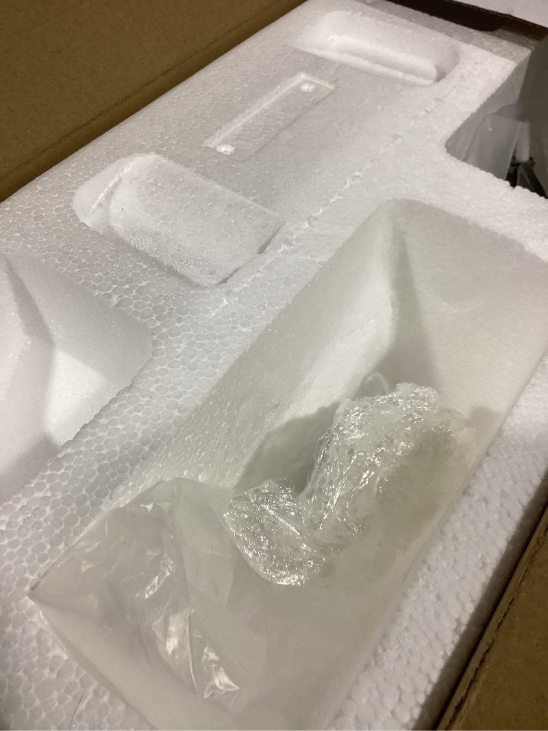 Condition photo showing New/Like New for combier bidet toilet seat with heated warm water & nozzle wash, auto-dry, quiet close lid, wireless remote - electric bidet seat 102s-b(elongated) oval