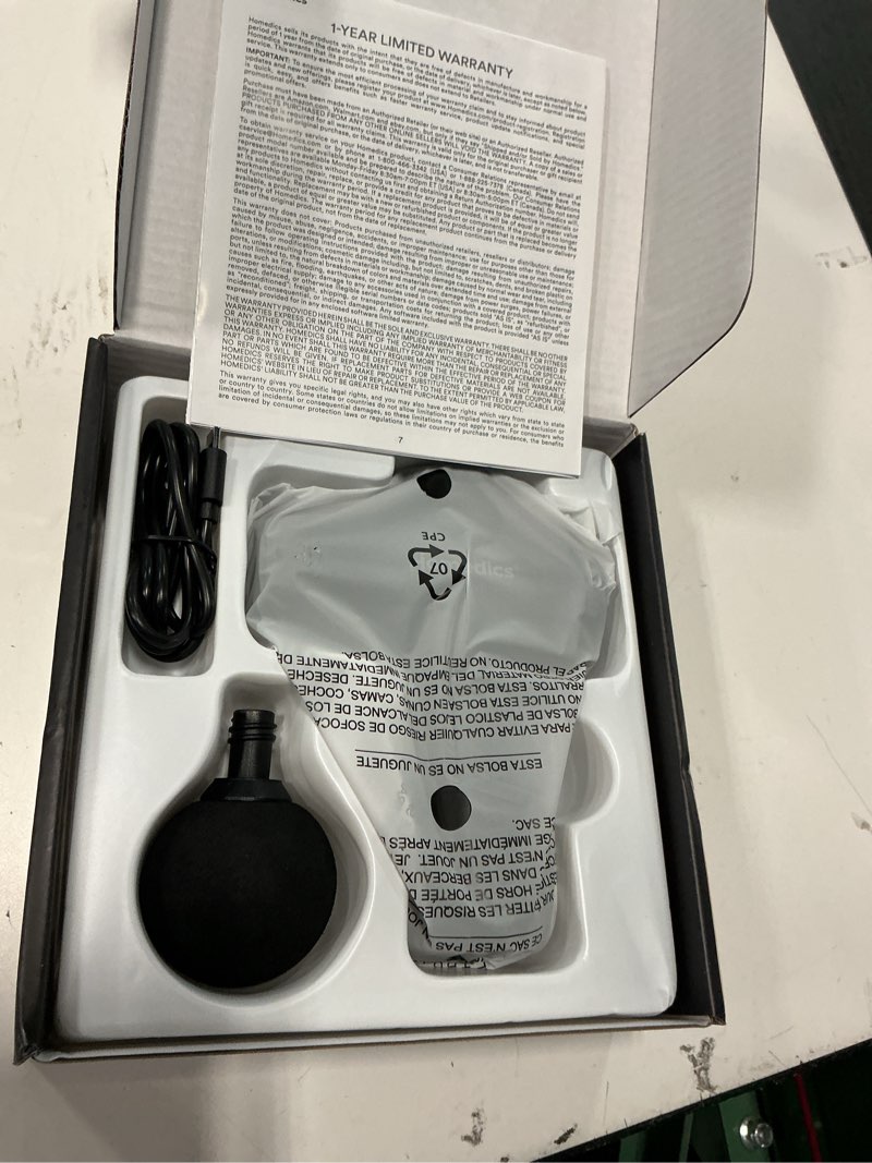Condition photo showing As Is for homedics essential percussion massager