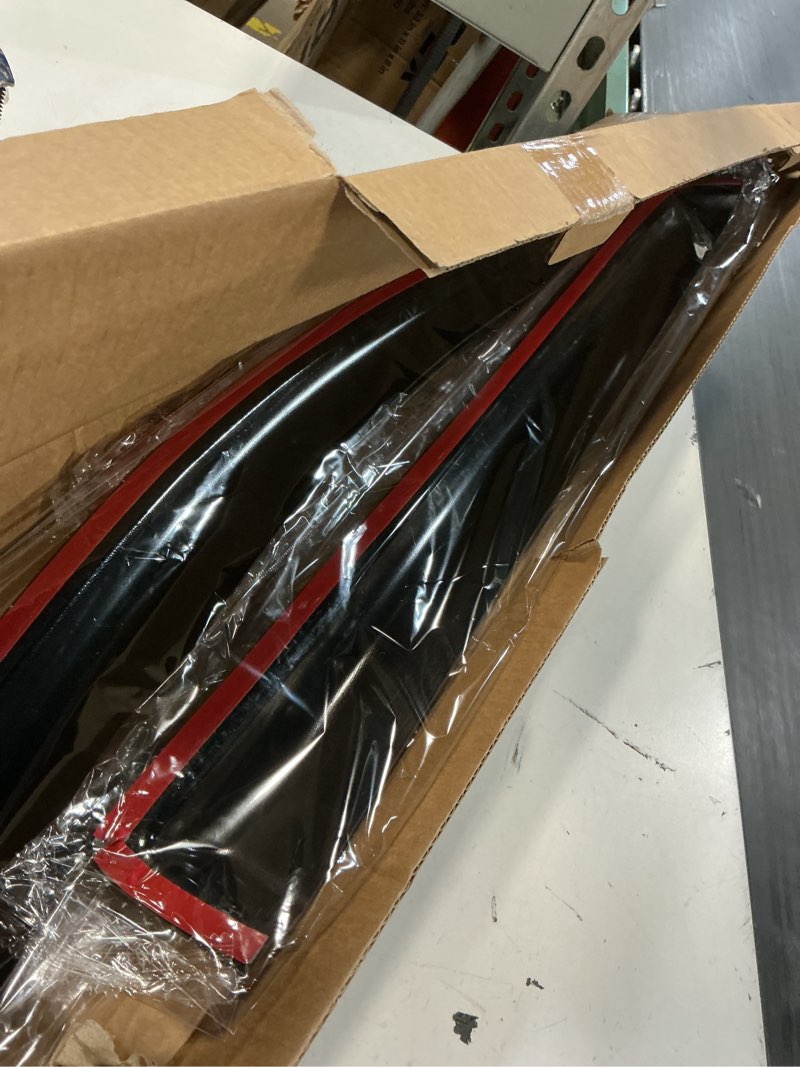 Condition photo showing Good Condition for 2pc rain guards for 2011-2026 dodge durango window visors deflectors sun shades vent tape on out channel