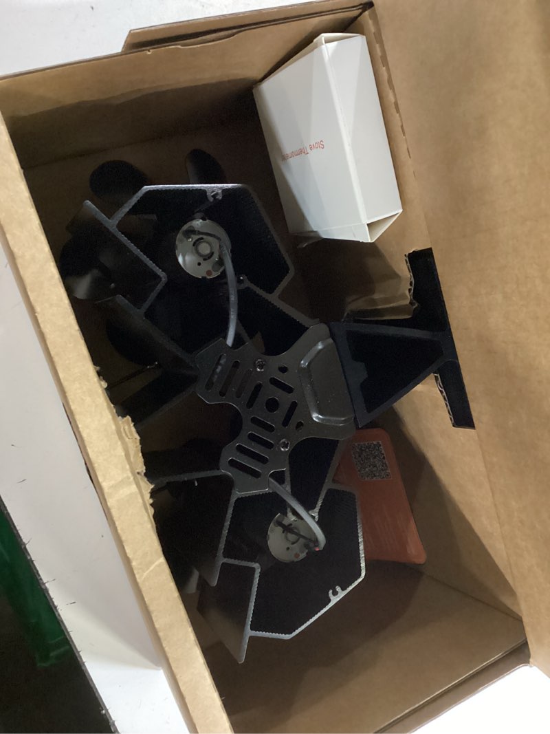 Condition photo showing Good Condition for Wood Stove Fan Heat Powered | 12-Blade Non Electric Heat Activated | Cocoon Fan for Fireplace/Pellet/Log Burner with Stove Thermometer | Wood Stove Accessories