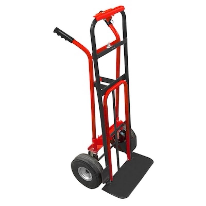 milwaukee 1000-lb capacity 4 -wheel multiple colors/finishes steel 4 in 1 convertible hand truck