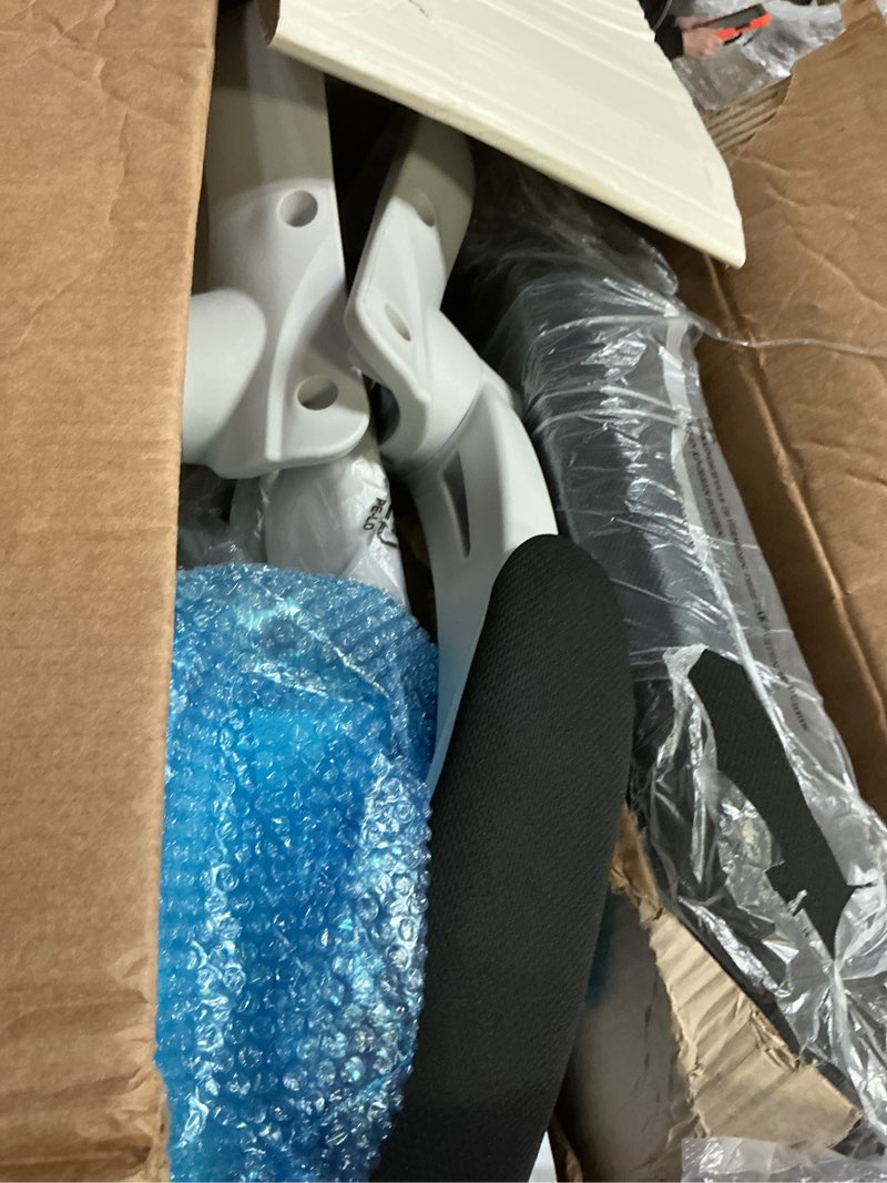 Condition photo showing New/Like New for synorla office chair ergonomic desk chair, 330lbs capacity, high back computer design for long hours comfort, rolling swivel for home office, flip-up armrests?grey black? grey black one size