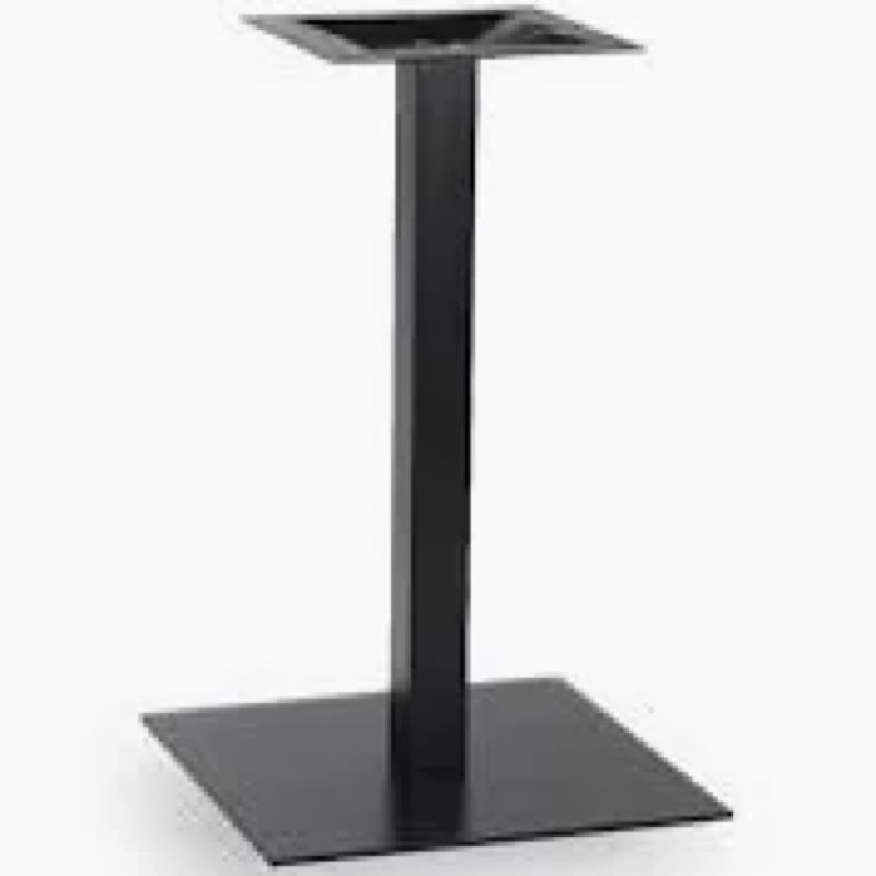 SIMILAR TO STOCK PHOTO Flash Furniture Column Table Stand with Welded Square Plate Black