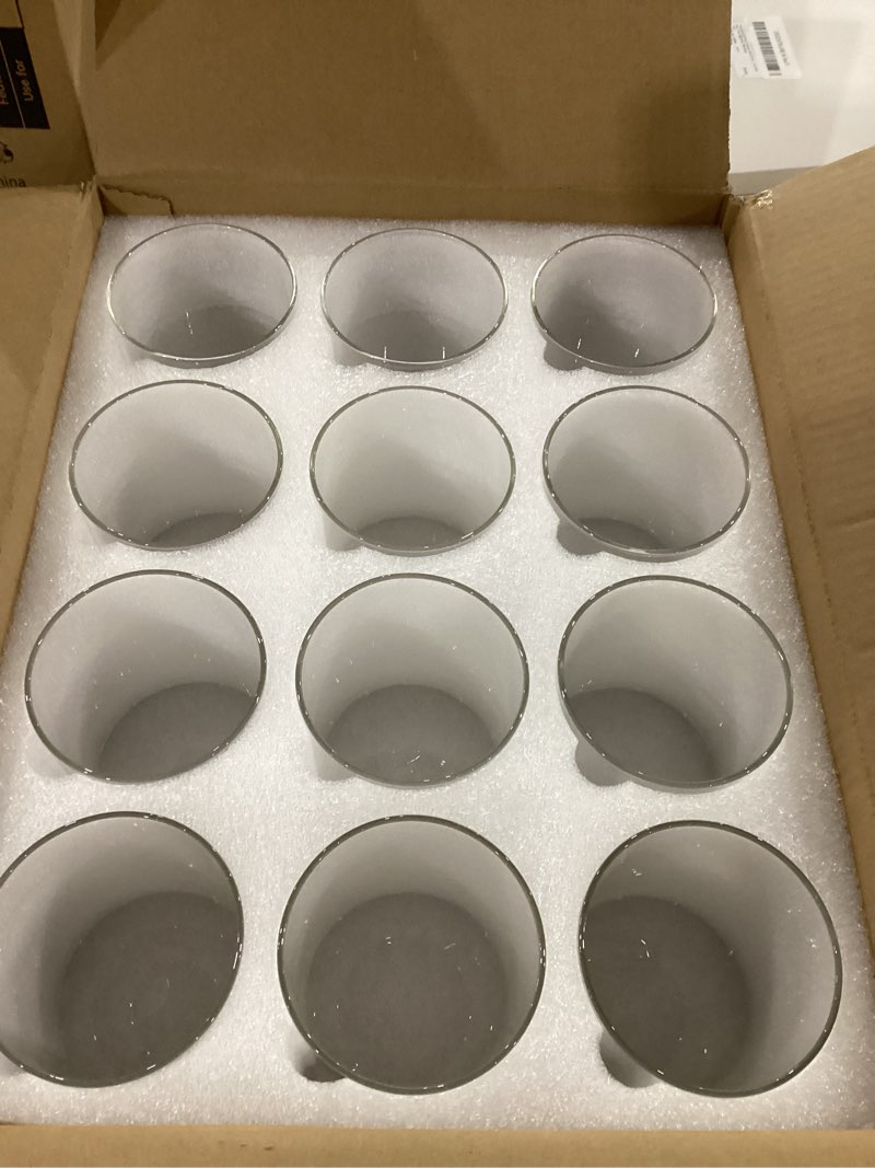 Condition photo showing New/Like New for Glass jars 12 count