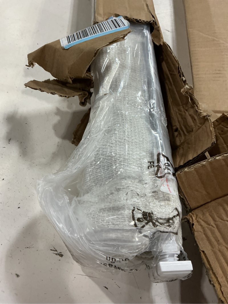 Condition photo showing Good Condition for unishades no tools no drill cordless roman shades for indoor windows 100% blackout, for window size 