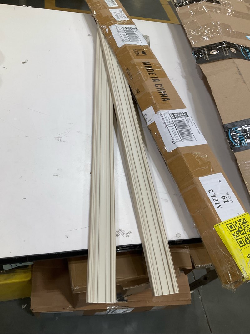 Condition photo showing Good Condition for 2 pack slide on door sweep 35-3/4 inches double bulb weatherstrip bottom seal compatible with taylor door for energy efficiency and draft protection