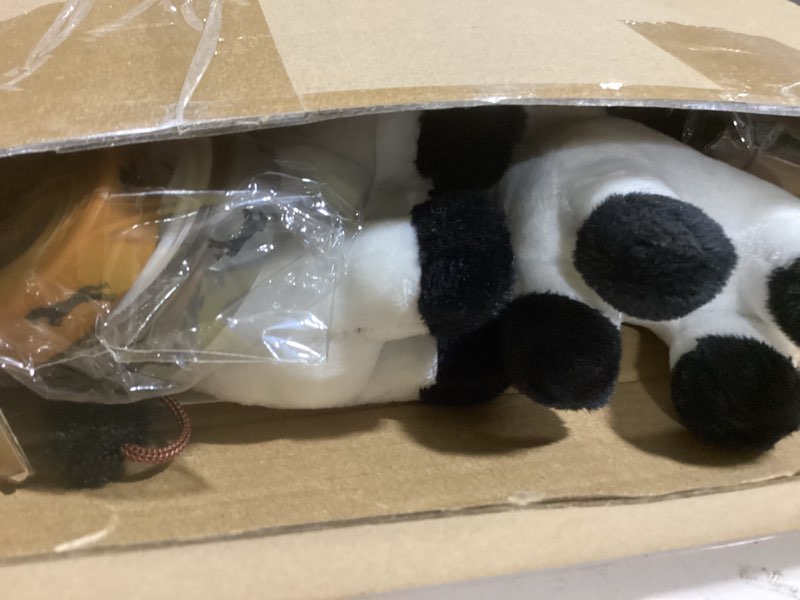 Condition photo showing New/Like New for 44 Pcs Adopt a Horse Party Favors Include Stuffed Farm Animals Foldable Boxes Adoption Card Fence Silicone Bracelet Keychain Sticker for Pony Themed Party Favor Supplies Decoration