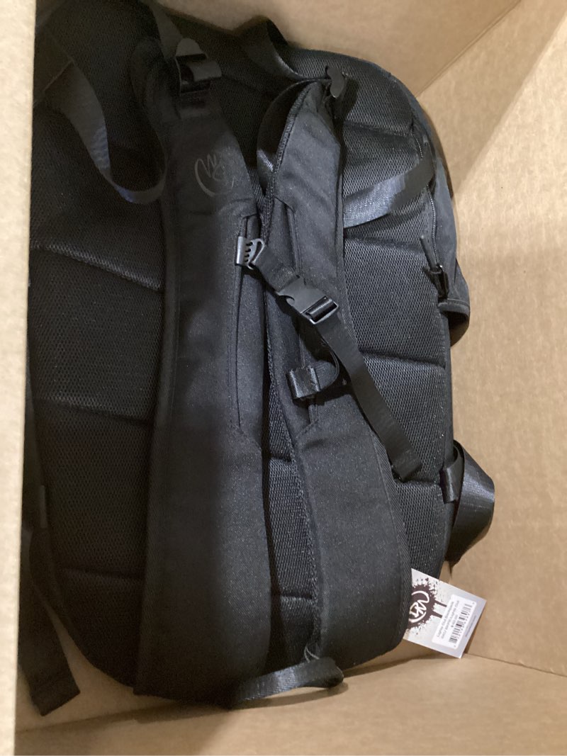 Condition photo showing Good Condition for dirty mids mvrk series athletic backpack for gym & travel, water-resistant sports bag with bold graphic designs (lights out (black))