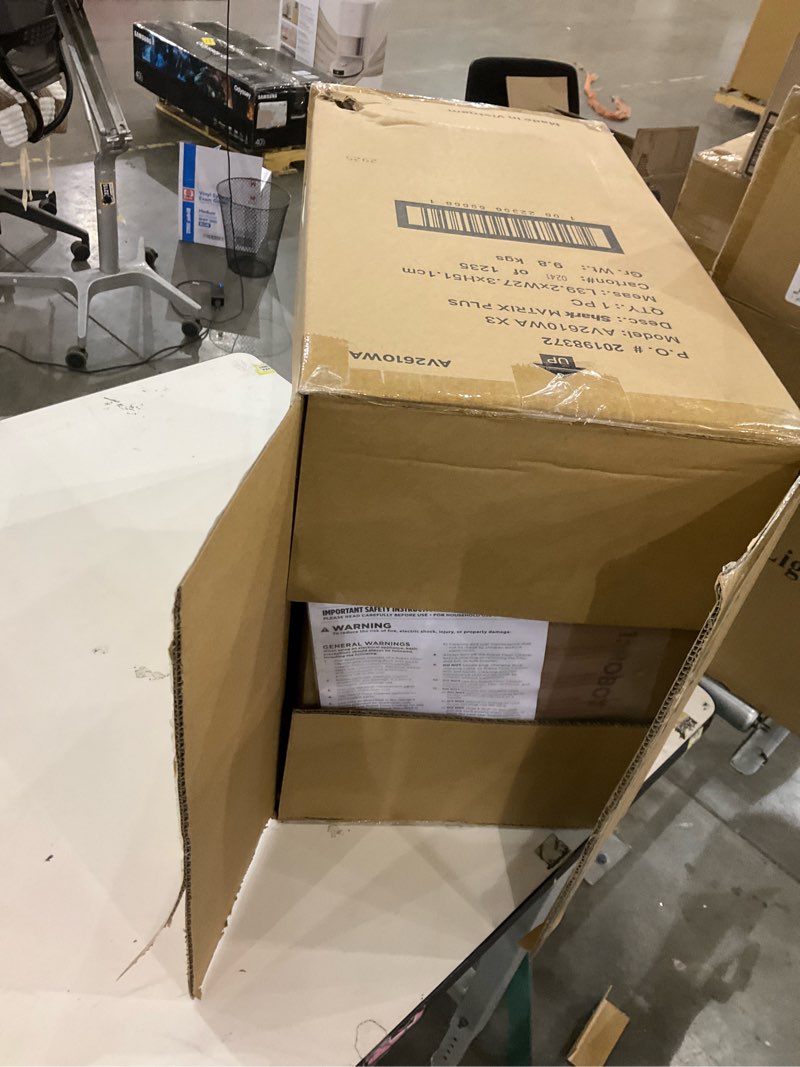 Shark Robot Vacuum & Mop Combo, Powerful Suction, Matrix Plus, 60-Day Debris Capacity, HEPA Bagless 